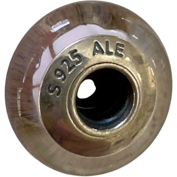 Pandora Murano Pink Round Bracelet Jewelry Charm. - Picture 4 of 7